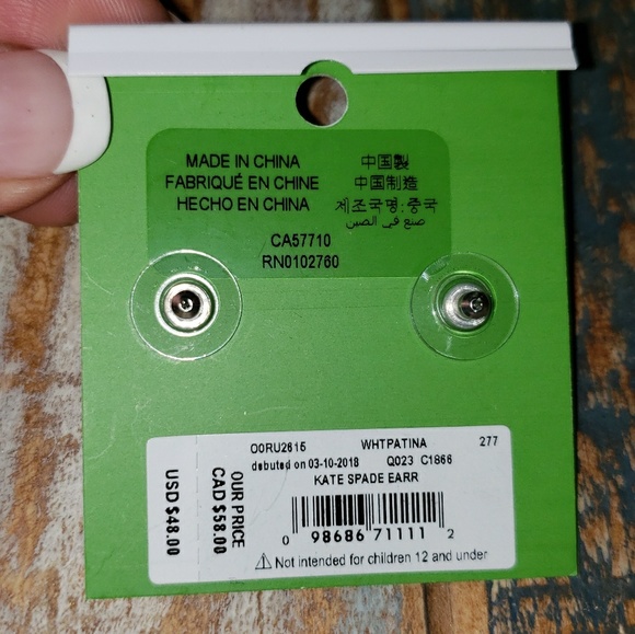 KATE SPADE EARRINGS😍 - Picture 3 of 5